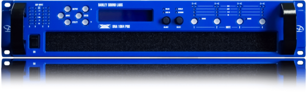4CH AMPLIFIER 5000W PER CHANNEL (PRO SERIES - FRONT PANEL CONTROL)